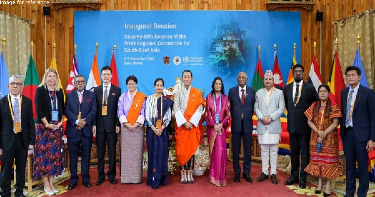 75th session of Regional Committee for WHO South-East Asia begins in Bhutan